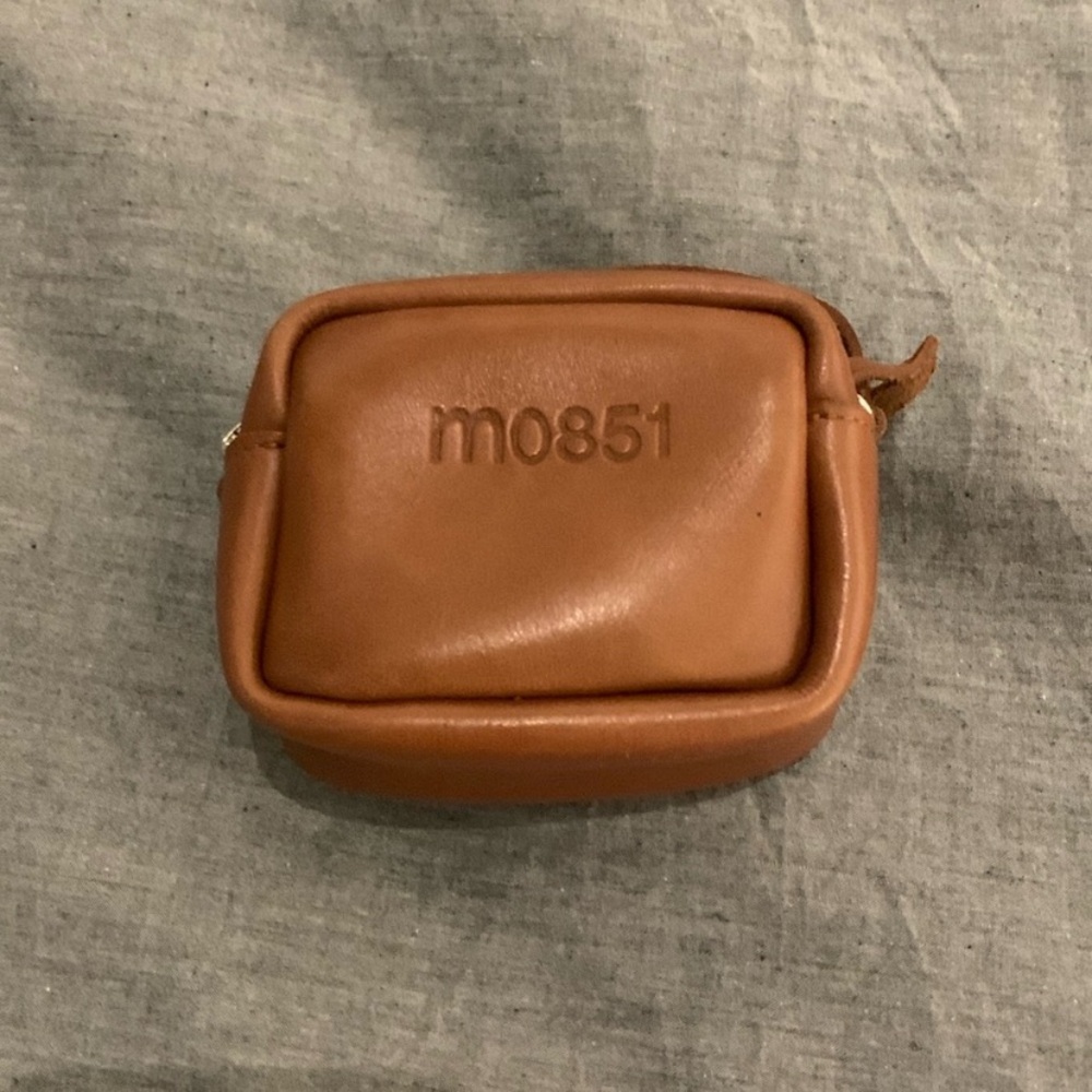 M0851 leather coin pouch